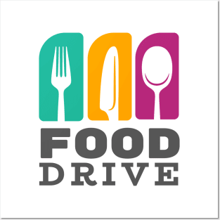 Food drive - Help others in need Posters and Art